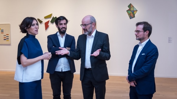 Los curadores de “Historia de dos mundos” (Martín Rosenzveig)