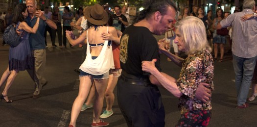 Buenos Aires 3 diciembre 2016 la gran milonga nacional en av de mayo
foto Rolando Andrade Stracuzzi ley 11723