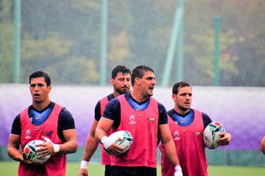 La poreparación de los Pumas en Fukushima, a diez días del debut ante Francia Fuente: LA NACION - Crédito: UAR