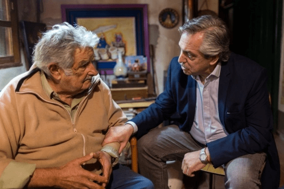 El interés de Macri en las palabras de Mujica.