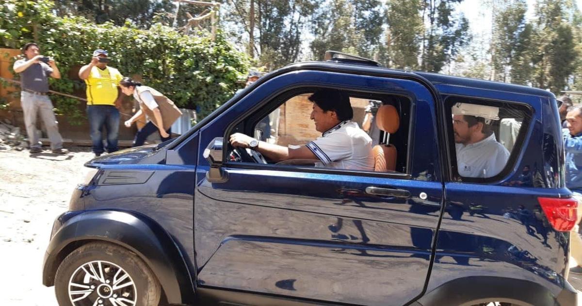 Auto eléctrico “made in” Bolivia Acercando Naciones