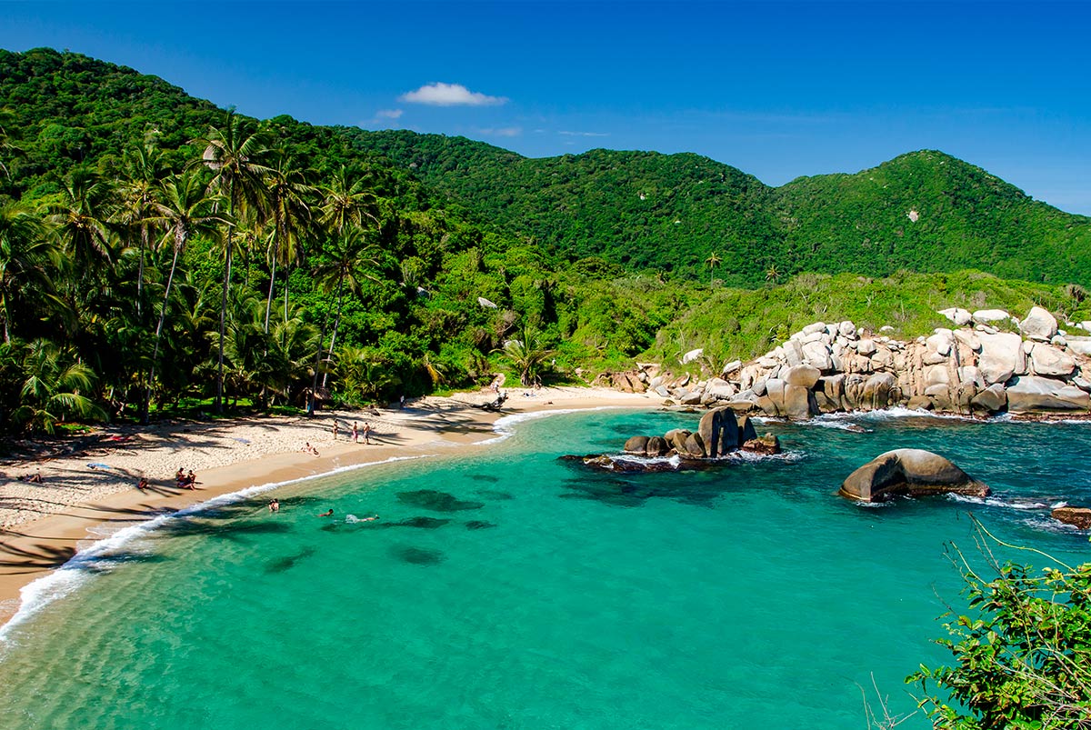 Playa de Santa marta - Colombia<br>