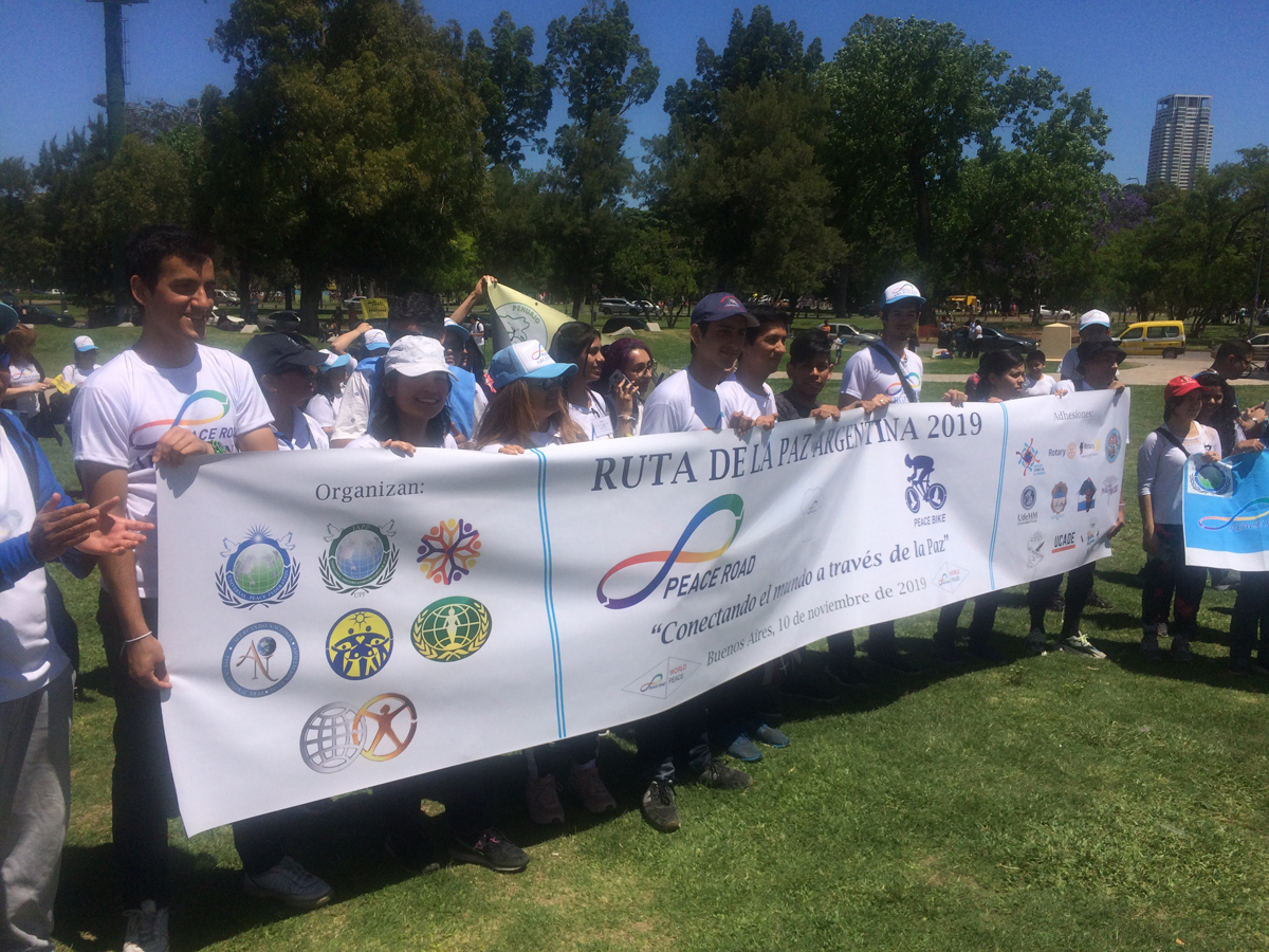 este año, una vez más, caminamos por la “Peace Road 2019 - Capítulo Argentina”