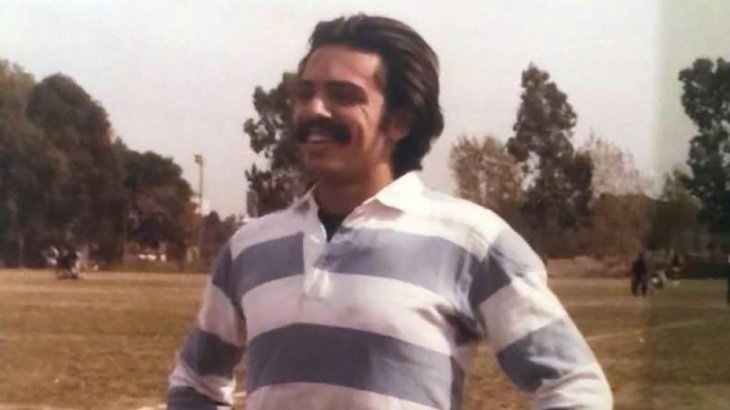  Alberto Fernández, en su juventud.De su album familiar 