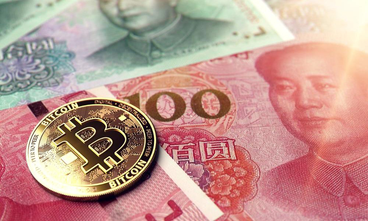 Bitcoin contra Yuan Digital - Source: Wit Olszewski - Shutterstock