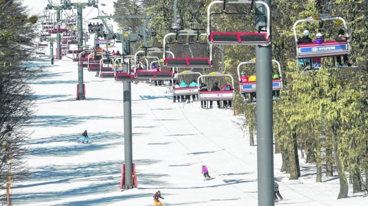 El cerro Chapelco tuvo un excelente temporada 2019. Foto: Patricio Rodríguez