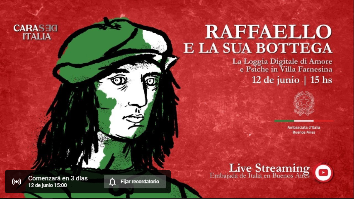 Raffaello e la sua bottega: la Loggia digitale di Amore e Psiche in Villa Farnesina