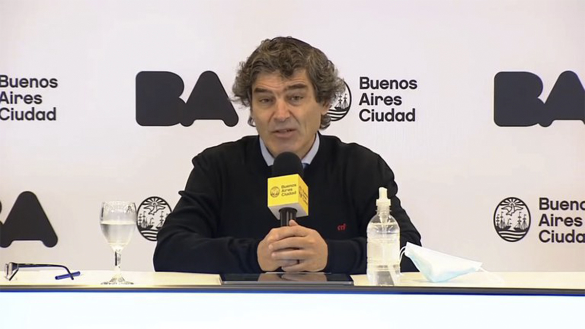 Coronavirus: “Se vienen las semanas más duras”, dijo el ministro de Salud porteño Fernán Quirós