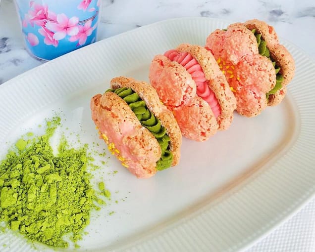Los dulces con matcha en Matcha Point. Foto: Gentileza Matcha Point