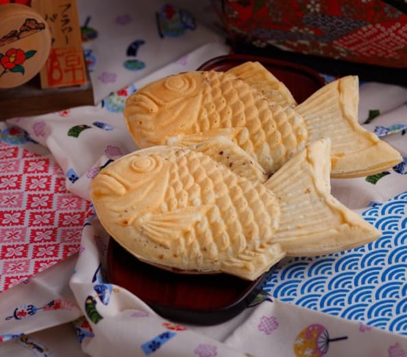 Con sabores japoneses (anko, matcha) y versiones locales con dulce de leche o nutella en Taiyaki Brothers. Foto: gentileza Taiyaki Brothers