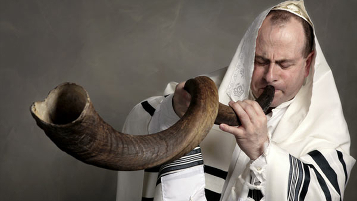 Yom Kipur - El Shofar (cuerno) marca el final del día y también la culminación de los Yamim Noraim