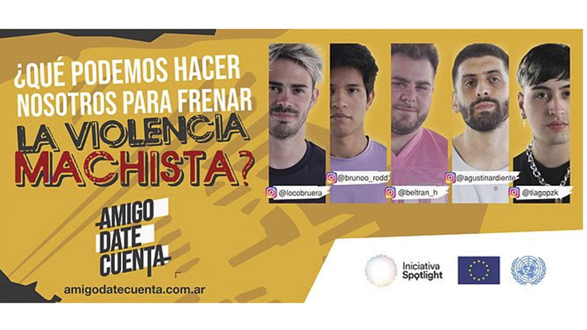 ¿Qué pueden hacer los varones para poner fin a las violencias contra niñas y mujeres? 