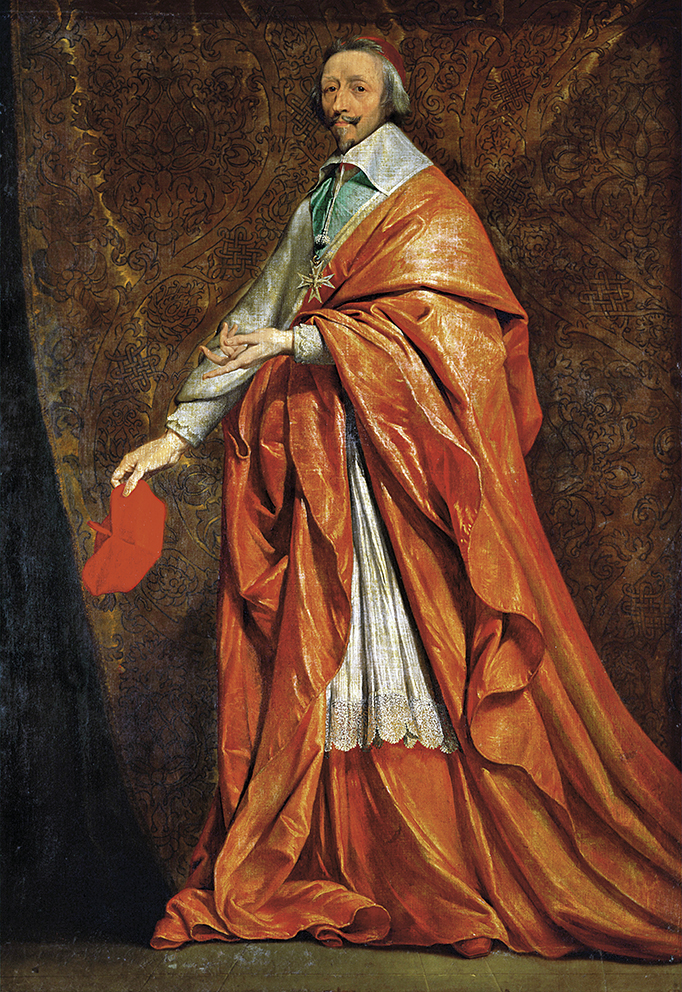 Cardinal Richelieu (Armand Jean du Plessis,Duc de Richelieu, 1558-1624)
