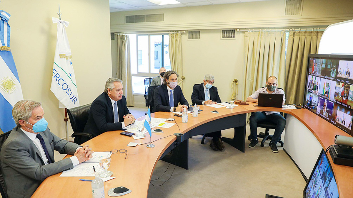 Los presidentes buscan reforzar la integración del Mercosur 