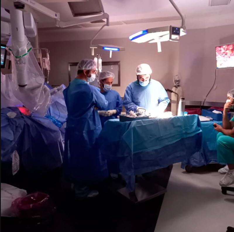 El paciente tenía mucha expectativa por resolver estos dos problemas en una sola operación (Hospital de Clínicas)