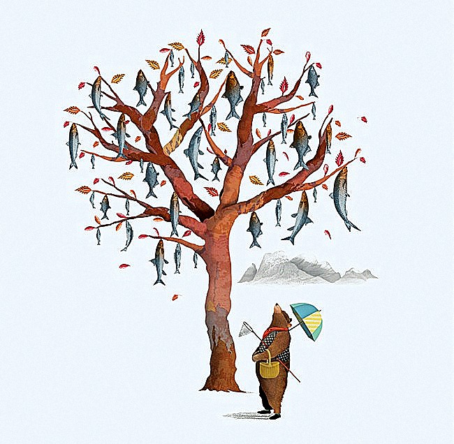 El árbol de pescado