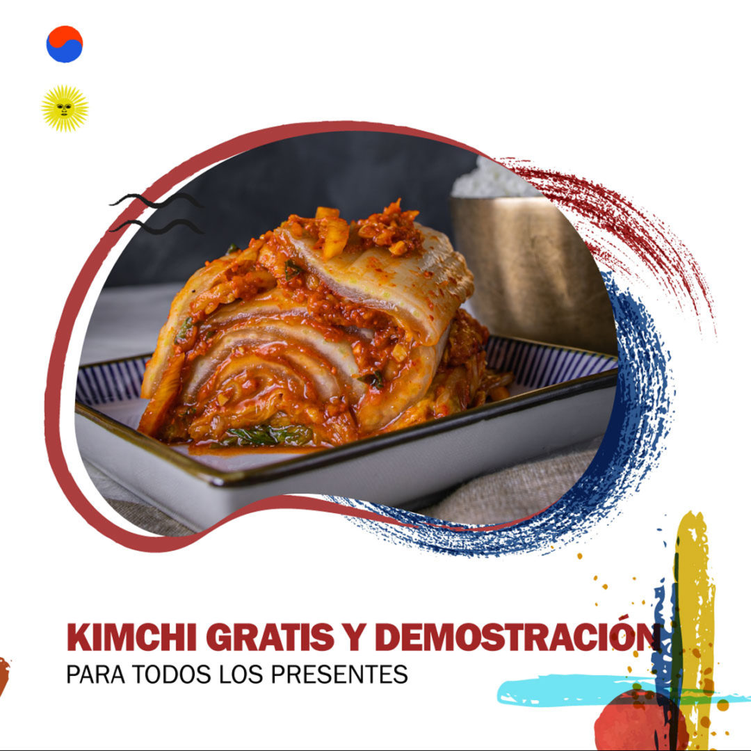 se repartirán muestras gratis de kimchi y se podrá ver el proceso de preparación