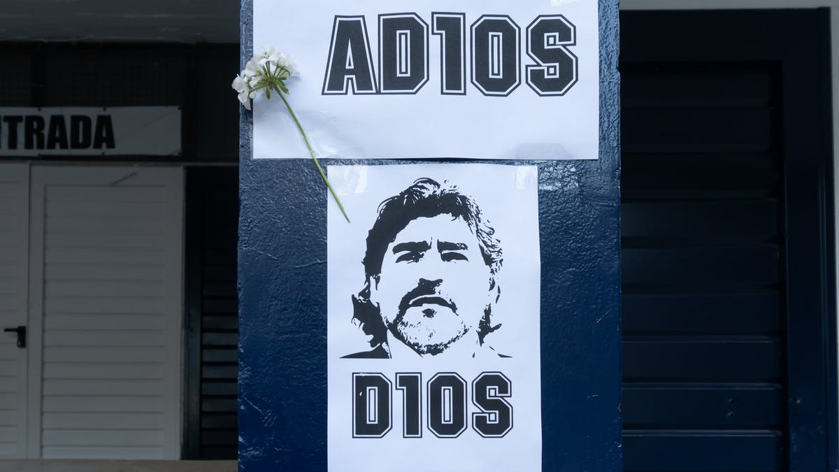 Se cumple un año de la muerte de Maradona.