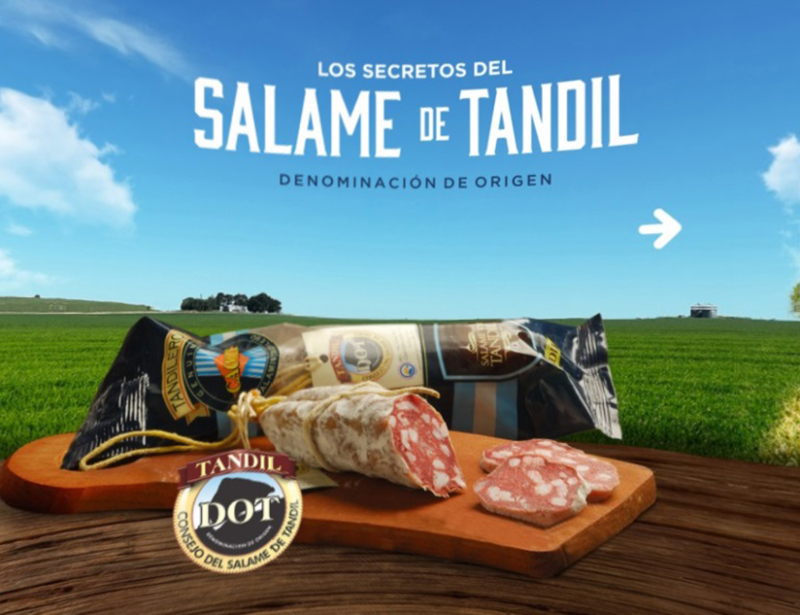 Salame de Tandil , denominación de origen: garantía de terruño, tradición e historia
