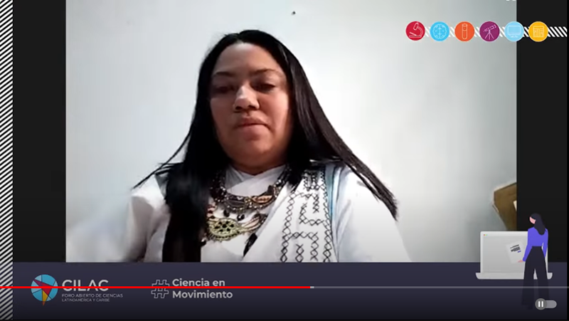 Yidid Jhohana Ramos Montero, Mujer Tradicional, lideresa de pueblo Kankuamo Sierra Nevada de Santa Marta Seynikun en Colombia