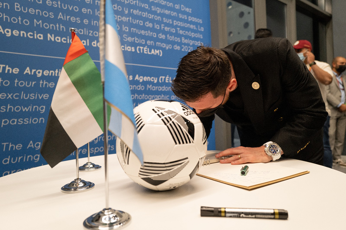 Lionel Messi (Embajador Global de la Exposición Universal de Dubái 2020)