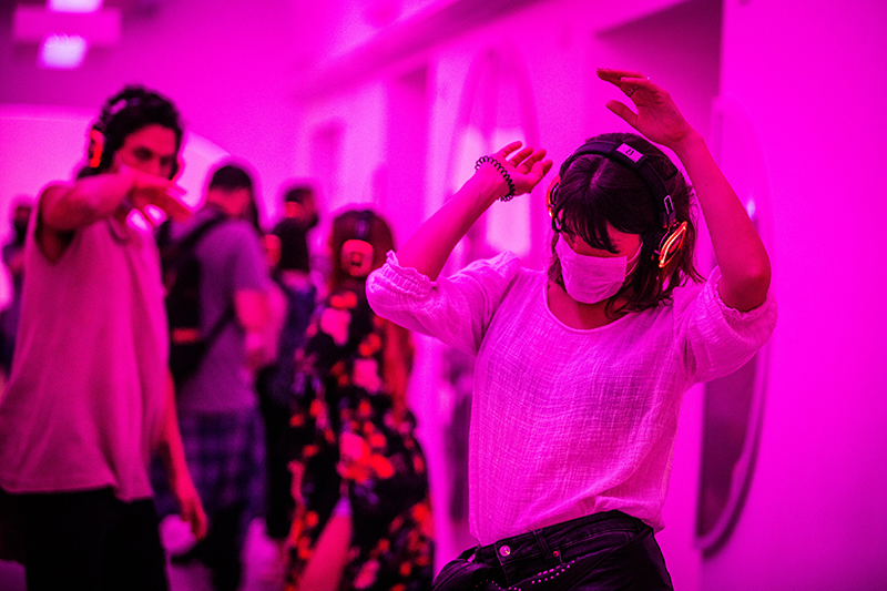 Silent Party, música para que cada uno disfrute en un silencio general