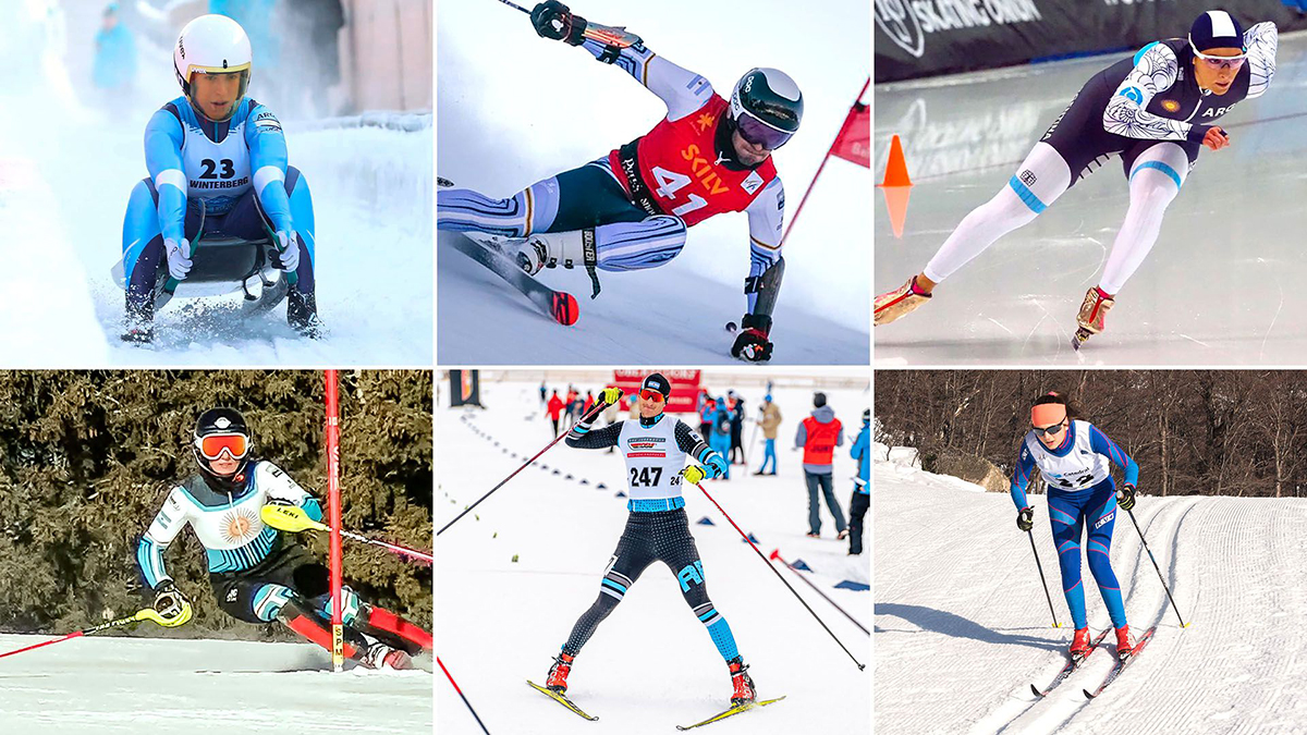 Deportistas argentinos que competirán en los Juegos Olímpicos de Invierno de Beijing 2022