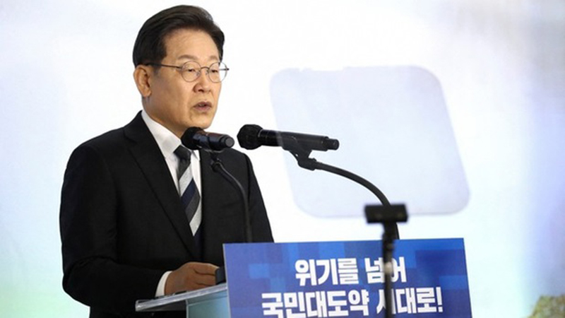 Lee Jae-myung es el candidato oficialista