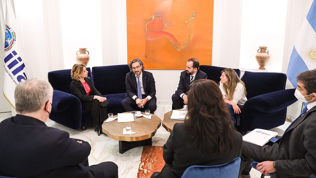Argentina impulsa con Italia acuerdos importantes