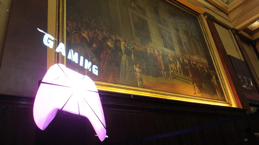 La presentación del Diplomado de Metaverso y Gaming se realizó en la Facultad de Derecho de la UBA. Foto: Alejandro Santa Cruz.