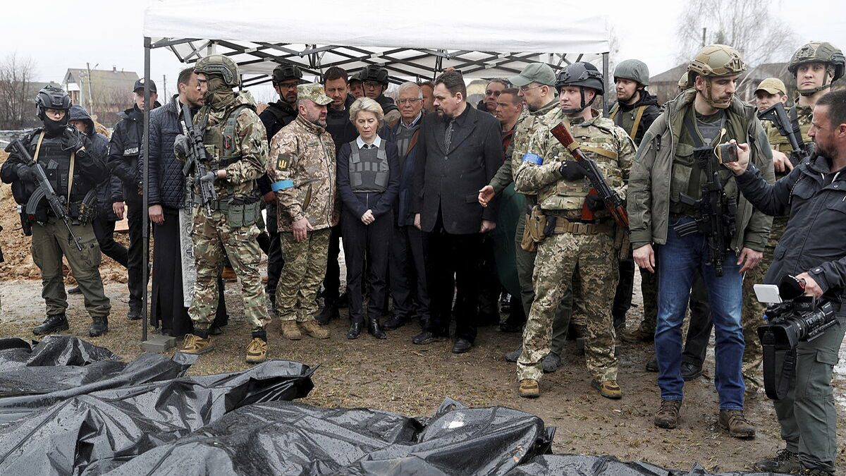 La atención mediática a la guerra de Ucrania varía según el país