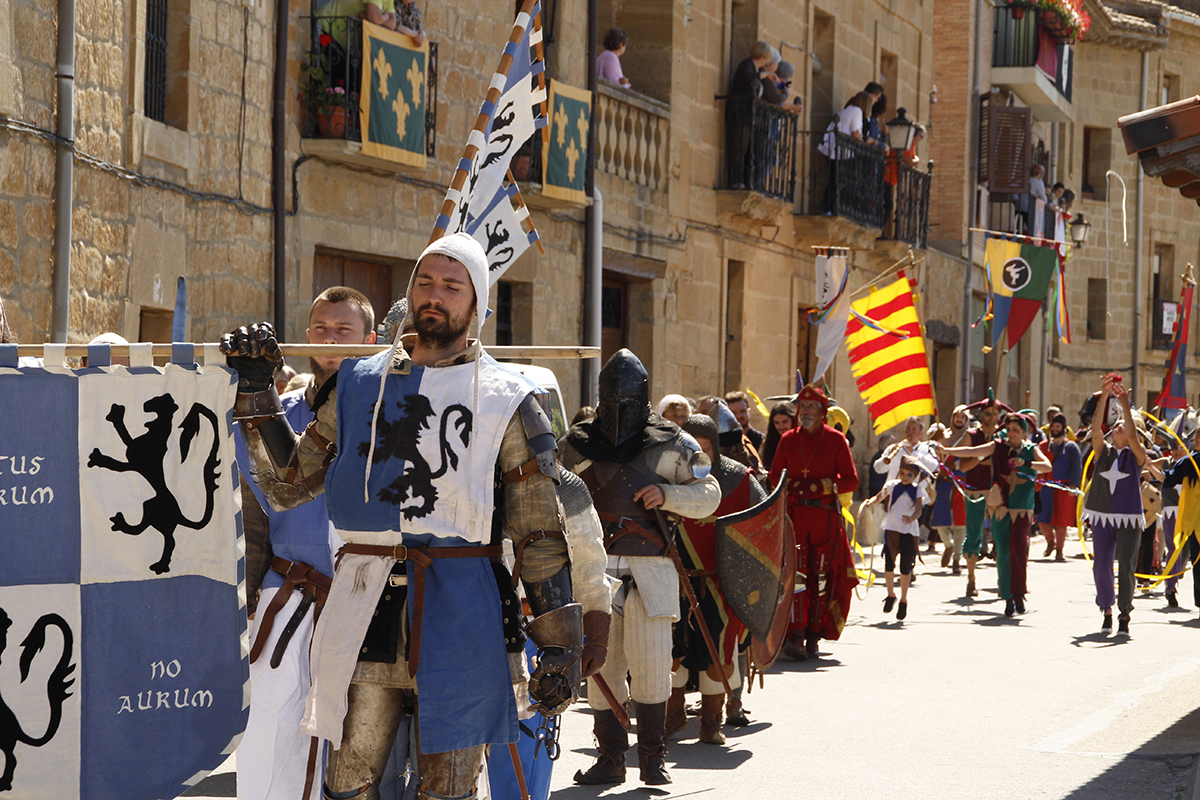 Fiesta de Interés Turístico Nacional y Regional : Jornadas Medievales de Briones