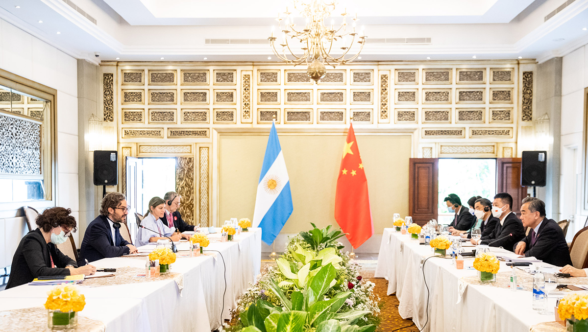 Reunión de las Delegaciones de Argentina y China