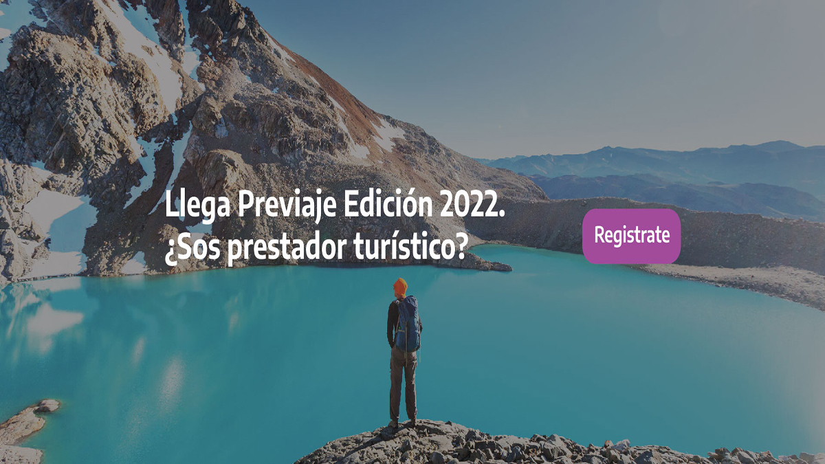 PreViaje: apertura de inscripción para prestadores turísticos a la tercera edición del programa