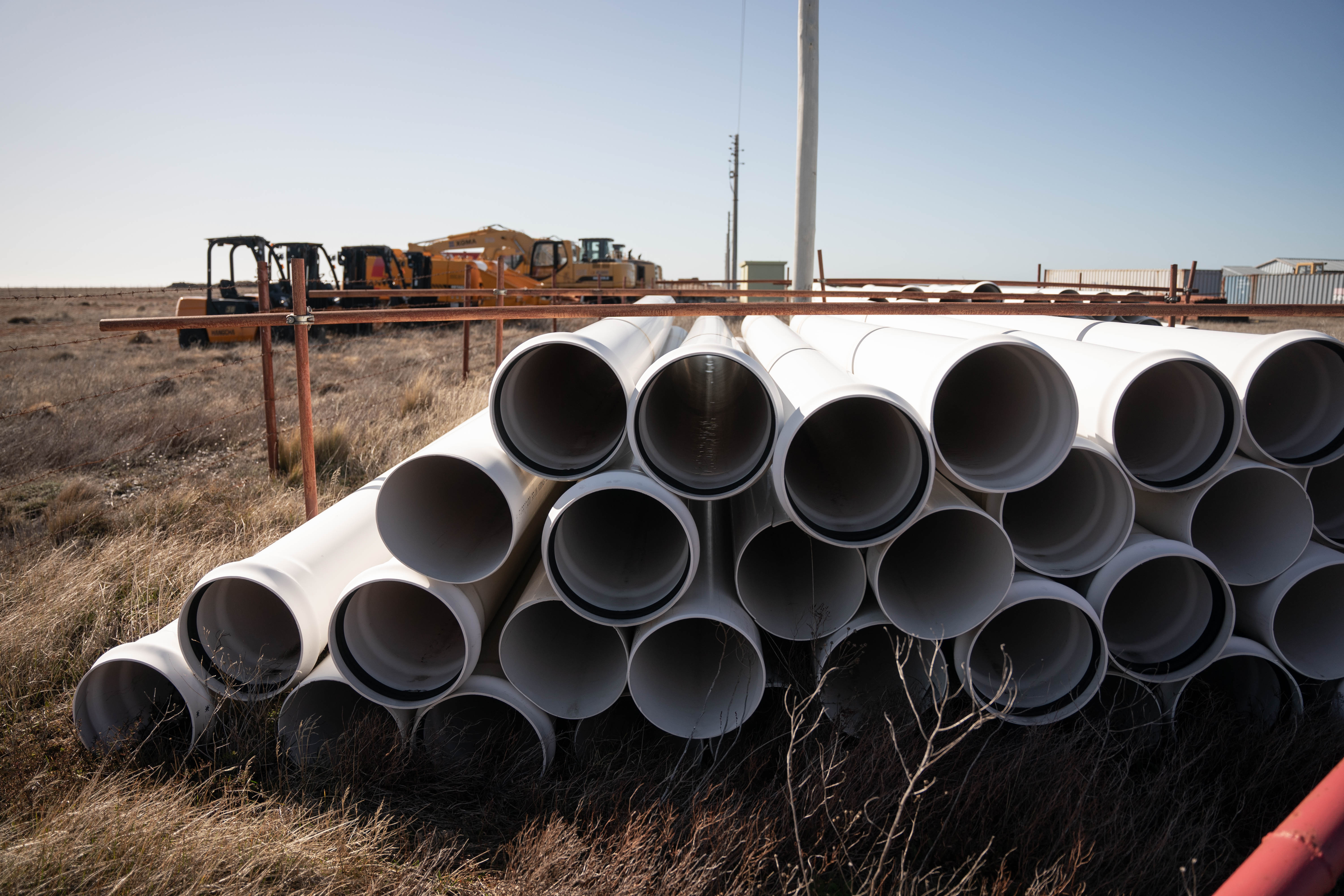 En el predio Las Violetas, en Río Grande, el abandono es absoluto. Los empresarios asiáticos dicen que invirtieron 170 millones de dólares, los peritajes aseguran que eso es falso 