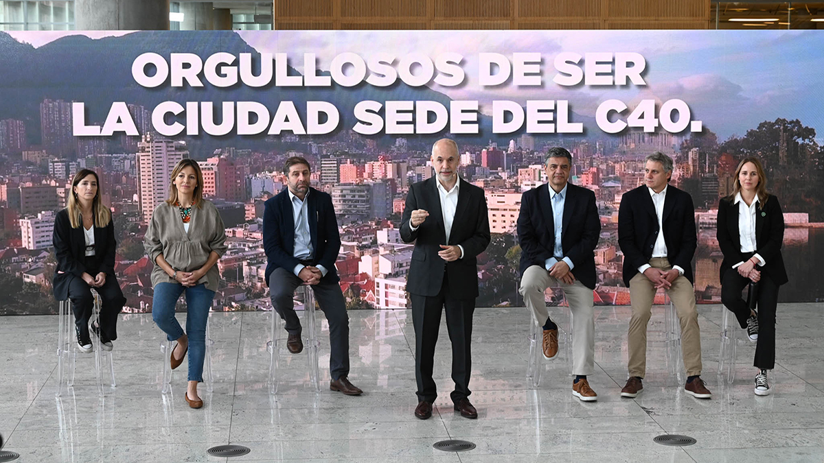 CABA será la sede de la Cumbre Mundial de Alcaldes C40