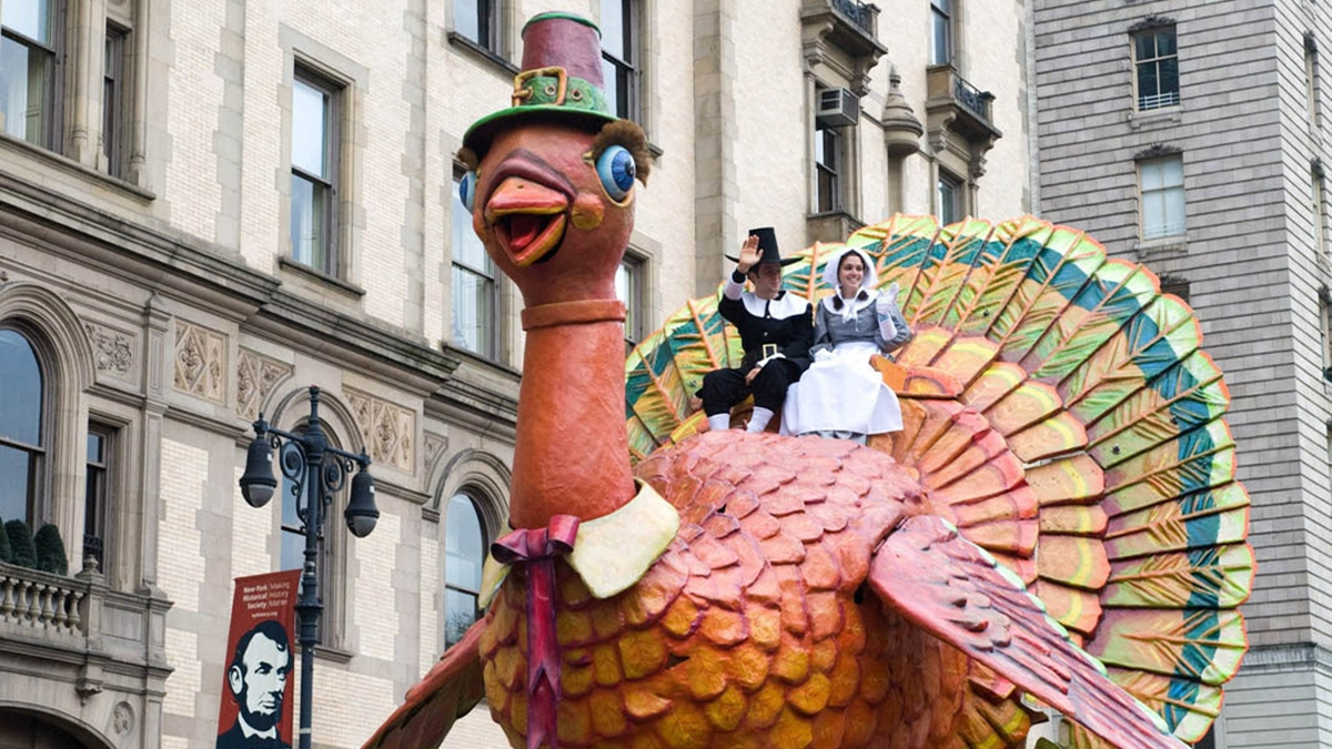 El tradicional Tom Turkey en el Día de Acción de Gracias