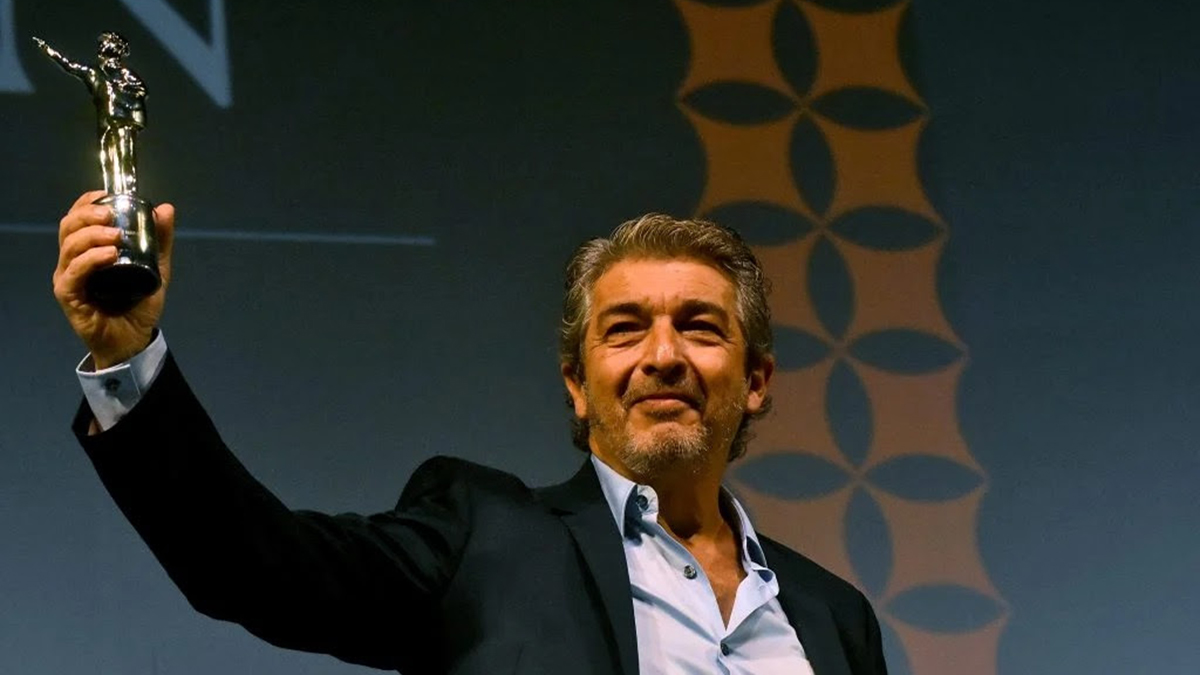 Ricardo Darín recibió el Premio Astor a la Trayectoria en el Festival Internacional de Cine