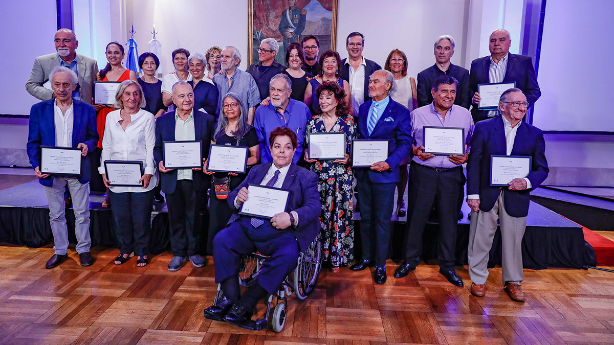 Premios Trayectoria 2022 del Fondo Nacional de las Artes