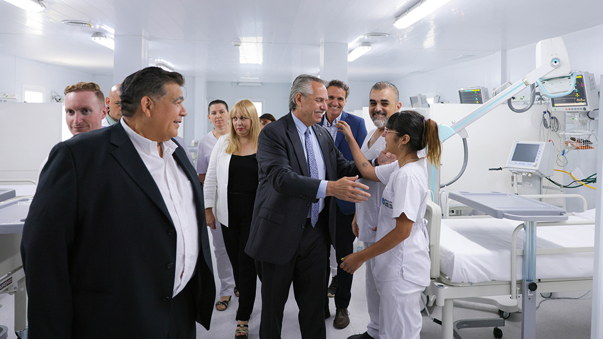 Ubicado en el partido bonaerense de José C. Paz, el Hospital Rubén Caporaletti, se renueva con la ampliación y puesta en valor.