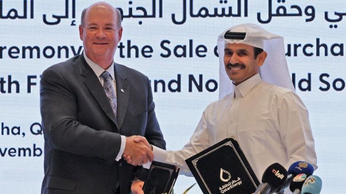 El acuerdo para llevar el gas de Qatar a Alemania fue anunciado por el ministro de energía qatarí y el jefe de ConocoPhillips, que participa de la operación.