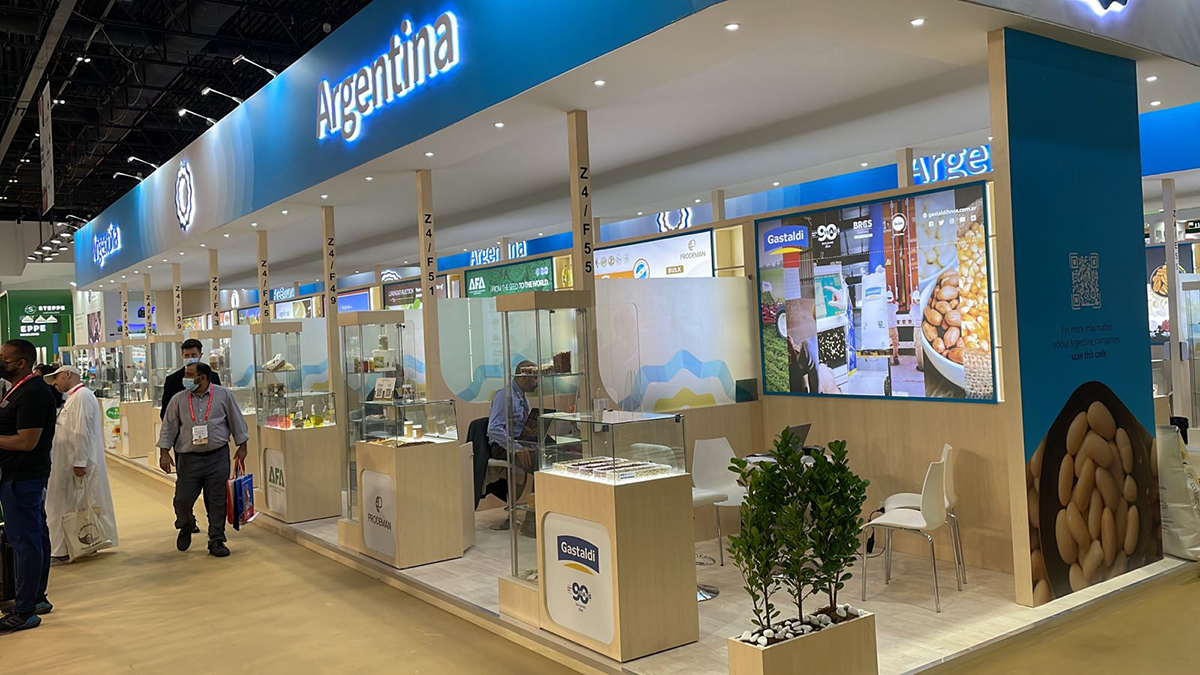 Argentina participa en la feria de Dubái con una delegación de 100 empresas,