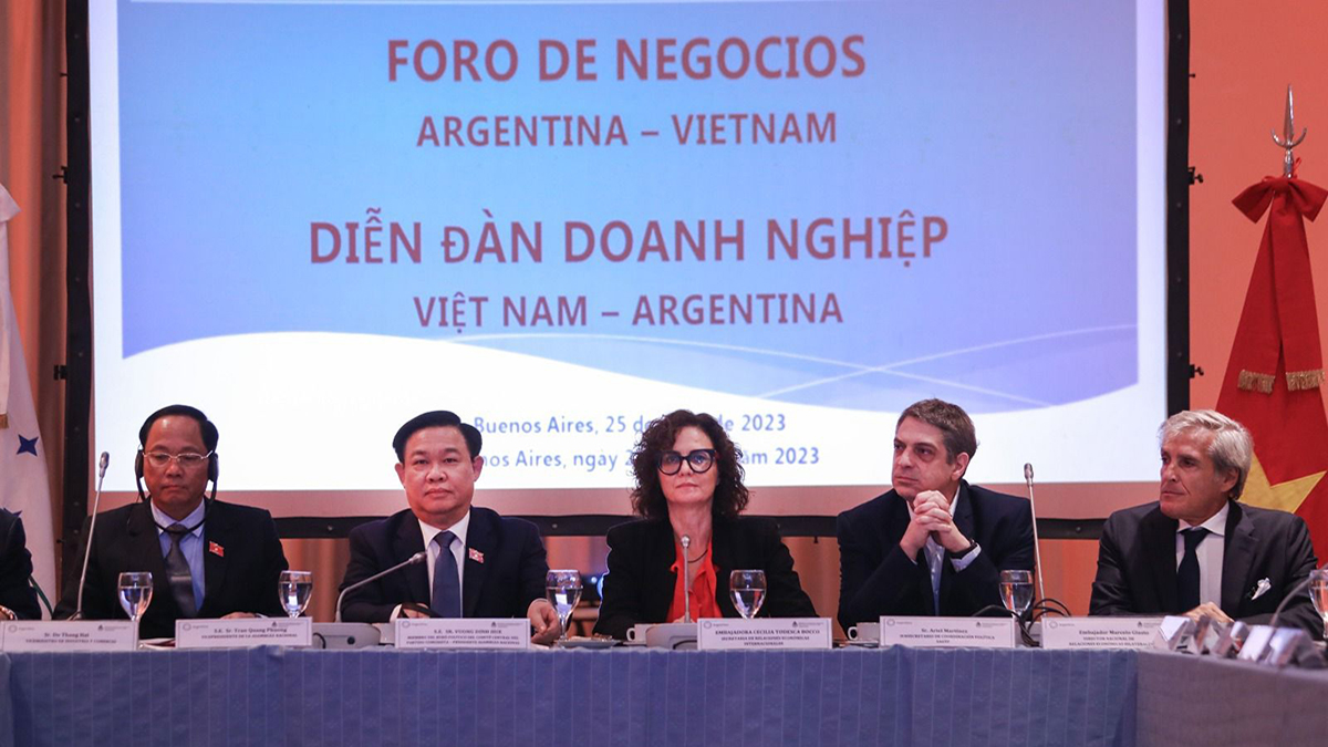“Foro de Negocios Argentina-Vietnam”
