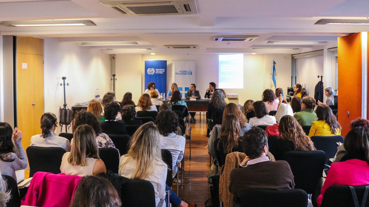 Se compartieron resultados del programa conjunto ONU Mujeres - OIT para la promoción del empleo decente en las mujeres