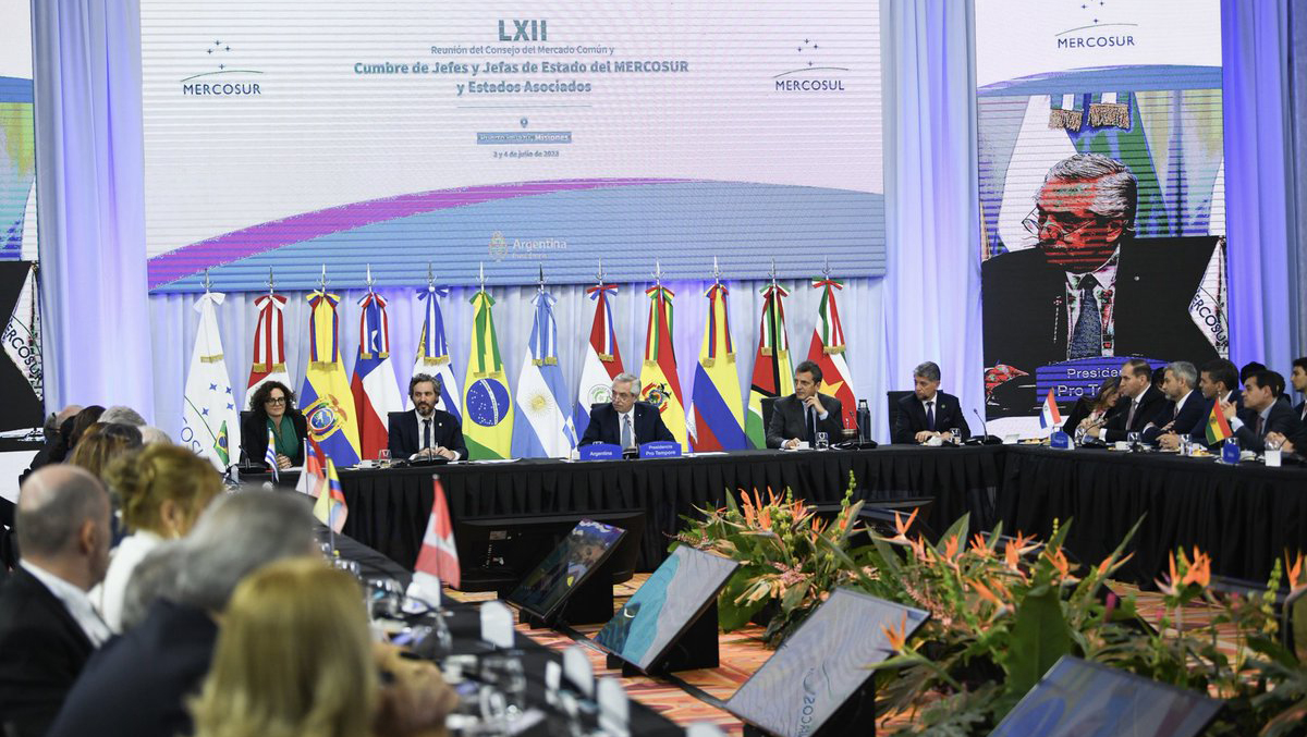 MERCOSUR líderes en histórica cumbre