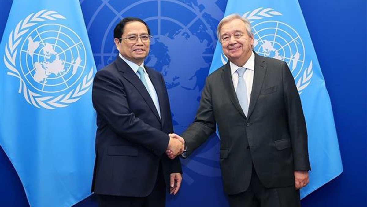 Primer Ministro Pham Minh Chinh visitó EEUU