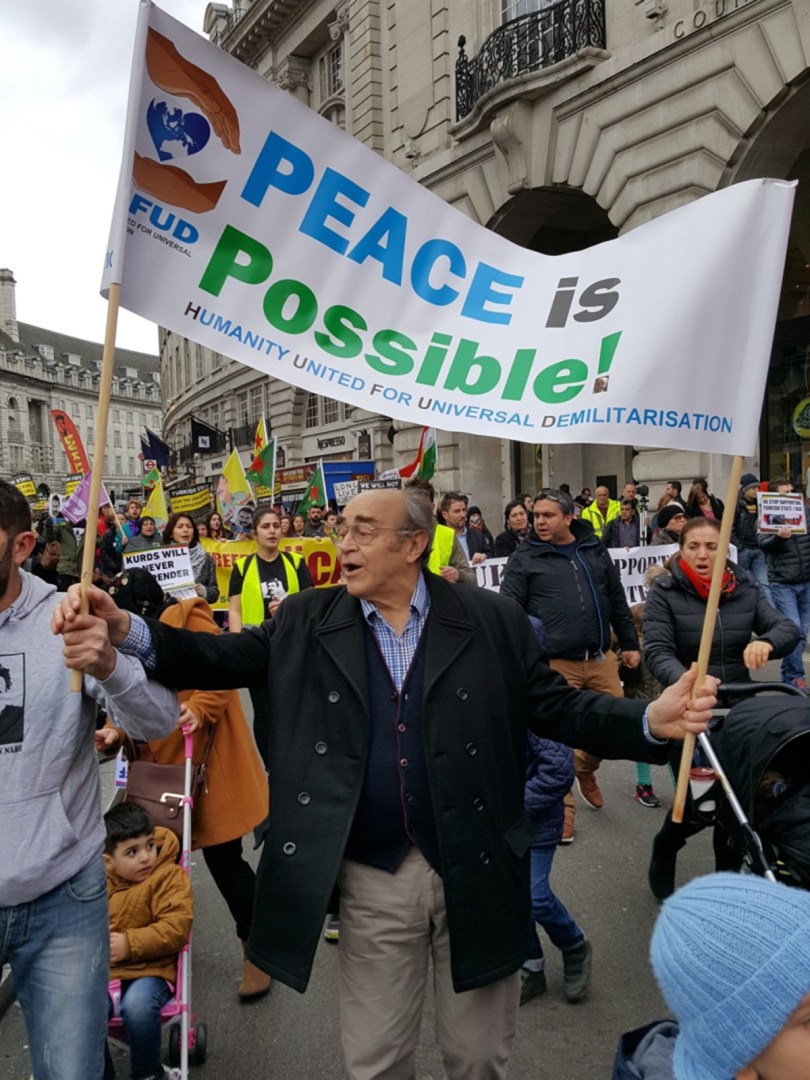Alberto Portugheis, músico y activista de Paz