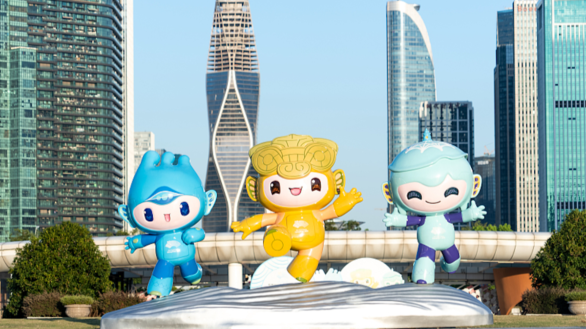 Mascotas de los Juegos Asiaticos