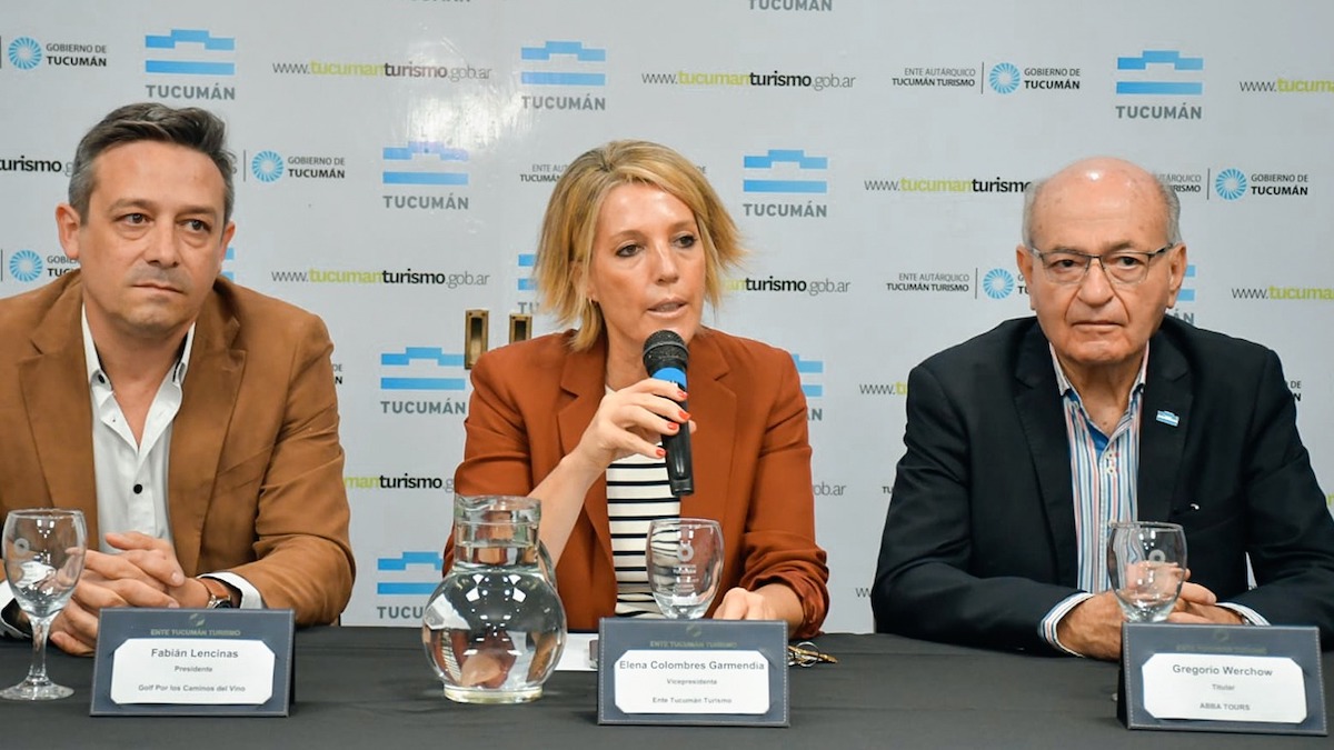 Elena Colombres Garmendia, vicepresidenta del ETT, subrayó la fuerte personalidad de las etiquetas de vino producidas en Tucumán