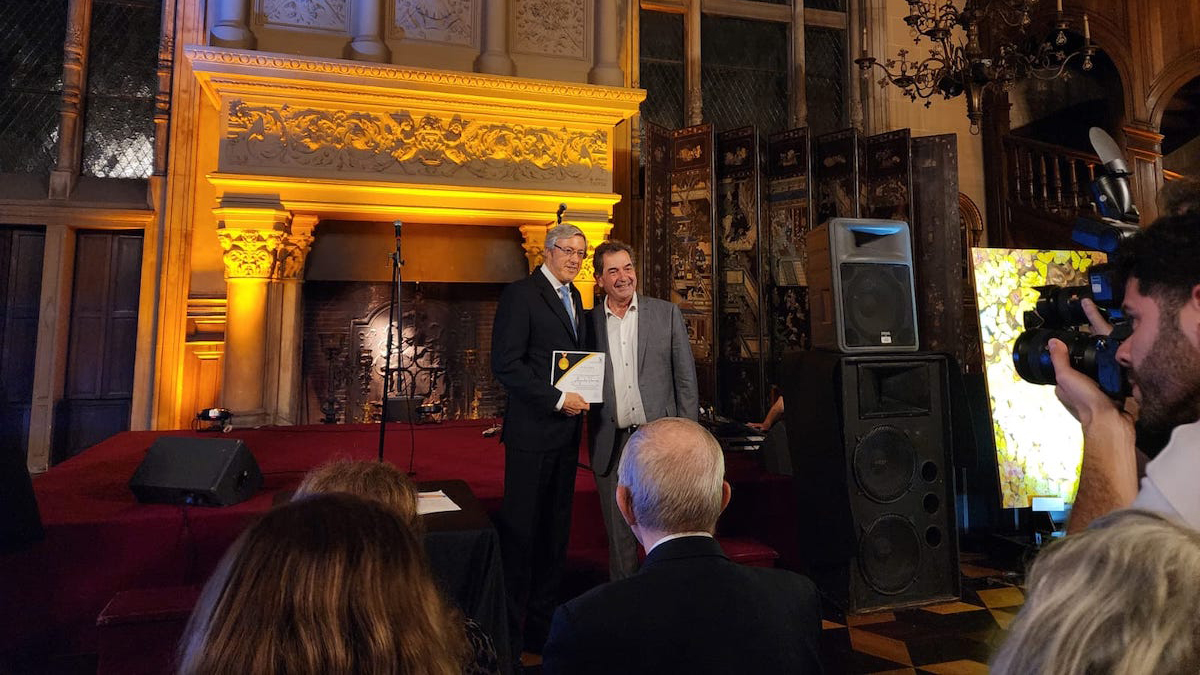Recepción en Honor a RP. Francesco Occheta S.J y Reconocimiento a Alejandro Roemmers por Acción Internacional en Cultura y Fraternidad